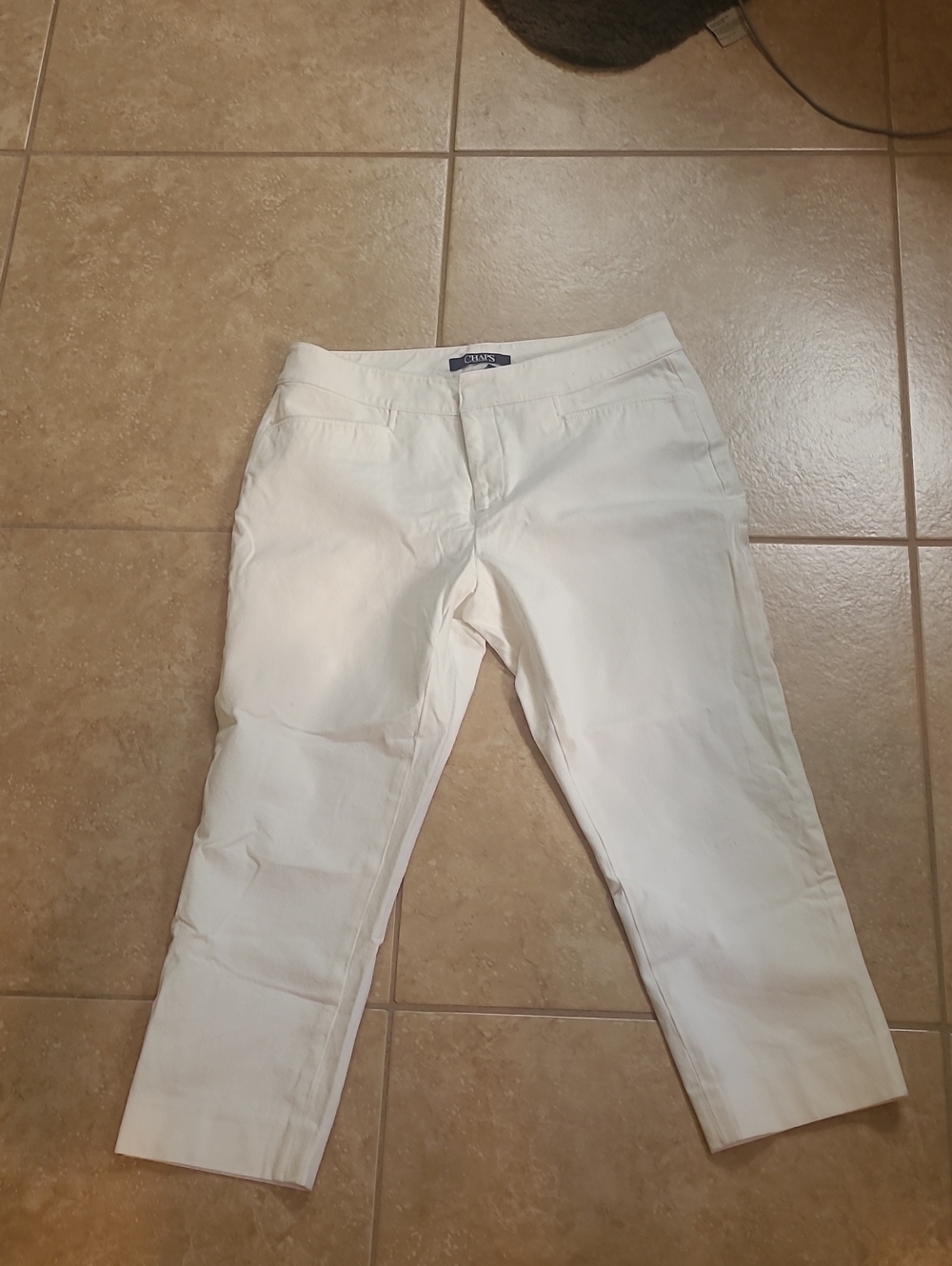 Chaps Cropped Pants